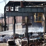 Pożar składowiska odpadów w Bytomiu. Dogaszanie trwa już trzecią dobę