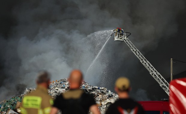 Pożar składowiska odpadów w Chorzowie. Nowe informacje