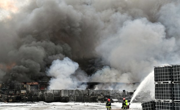 Pożar składowiska odpadów w Jakubowie. Właściciel w areszcie