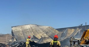Pożar składowiska opon w Wielkopolsce. Jest apel do mieszkańców
