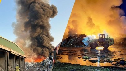 Pożar składowiska w Bełżycach pod lupą prokuratury