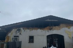 Pożar spowodował ogromne straty w schronisku dla zwierząt