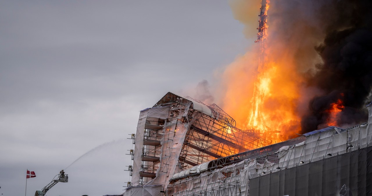 Pożar Starej Giełdy Papierów Wartościowych w Kopenhadze