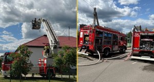 Pożar szkoły w Kruszewie. Uczniowie i nauczyciele ewakuowani 
