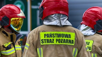 Pożar tartaku na Kaszubach. Milionowe straty