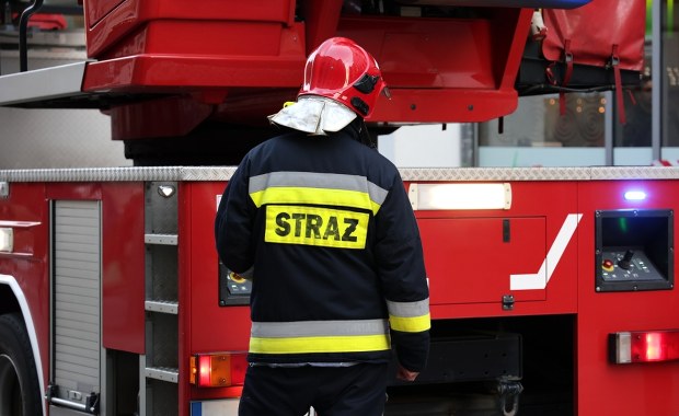 Pożar tartaku w Śląskiem. Strażacy walczyli z ogniem kilka godzin