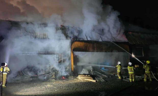 Pożar tartaku w Wiśle. Straty oszacowano na pół miliona złotych 