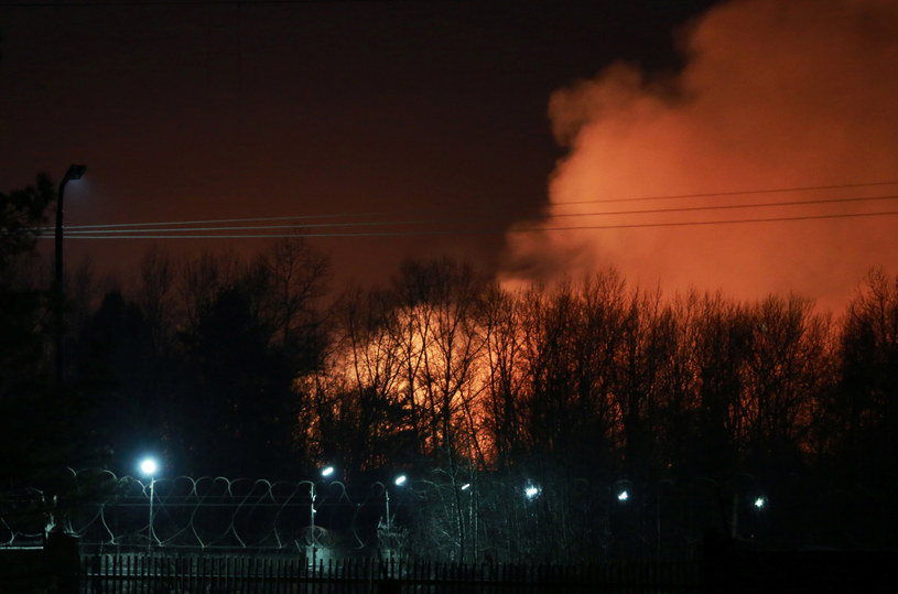 Pożar w Angarsku /STRINGER / Reuters /Agencja FORUM