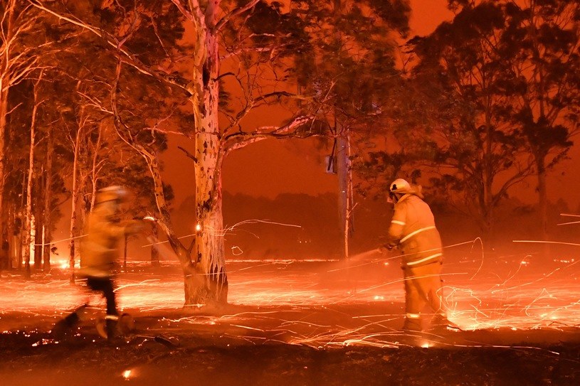 Pożar w Australii /AFP/INTERIA.PL