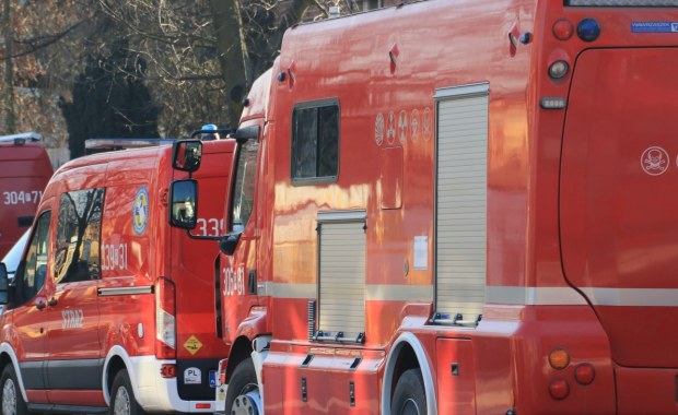 Pożar w bloku w Jaworznie. Ewakuowano 105 osób