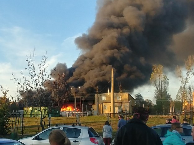 Pożar w Bytomiu /Gorąca Linia RMF FM