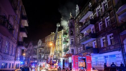 Pożar w centrum Poznania. Ewakuowano 10 osób