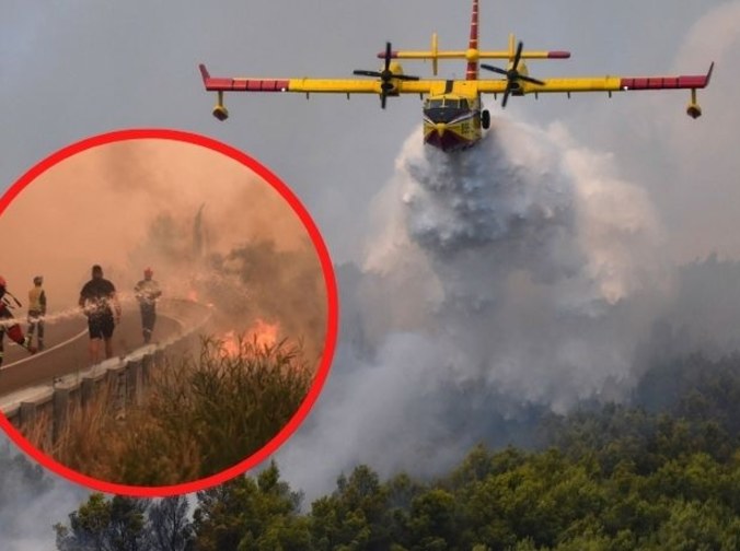 Pożar w Chorwacji. Trwa chaotyczna ewakuacja mieszkańców i turystów