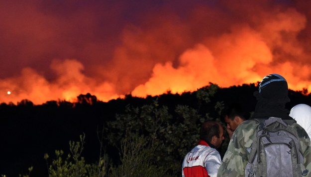 Pożar w Czarnogórze /BORIS PEJOVIC /PAP/EPA
