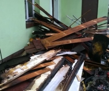 Pożar w Czechowicach-Dziedzicach. Matka i dzieci są w szpitalu