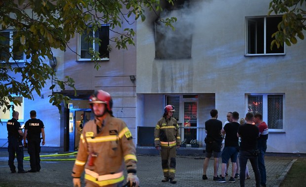 Pożar w domu dziecka w Lublinie