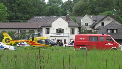 Pożar w domu opieki. Na miejscu śmigłowce ratunkowe