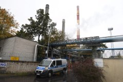 Pożar w elektrociepłowni Żerań