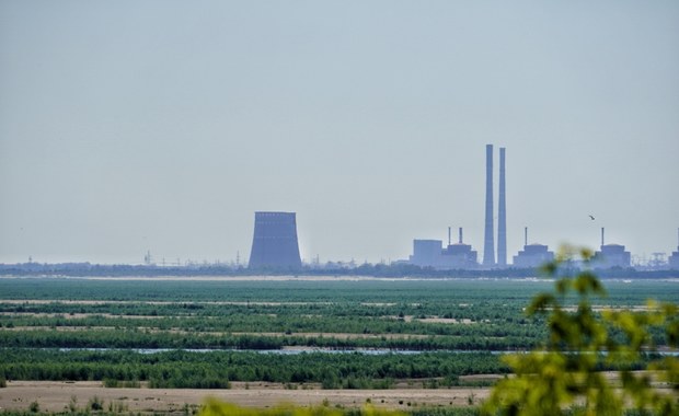 Pożar w elektrowni jądrowej w Enerhodarze ugaszony