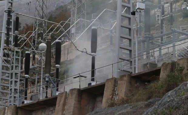 Pożar w elektrowni wodnej koło Dubrownika