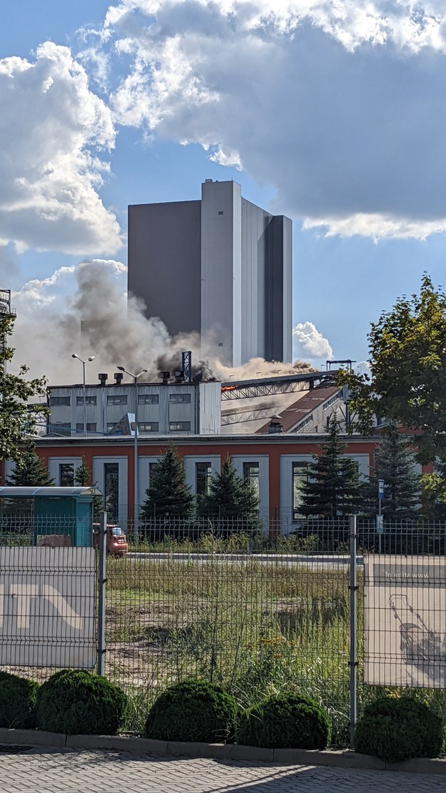 Pożar w elektrowni /Gorąca Linia RMF FM