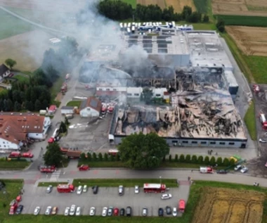 Pożar w fabryce przekąsek, co dalej z załogą? "Chcę, żeby każdy miał pracę"