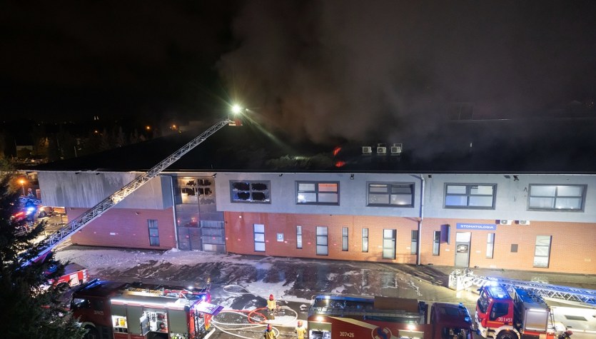 Pożar w galerii handlowej w Poznaniu. Ustalono przyczynę