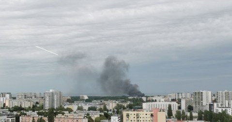 Pożar w Gdańsku /Gorąca Linia RMF FM