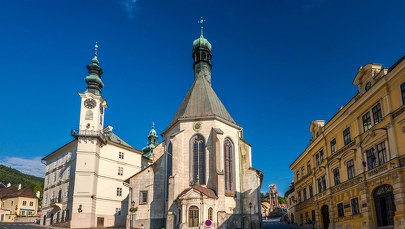 Pożar w historycznym centrum Bańskiej Szczawnicy. Na miejsce jedzie premier Słowacji