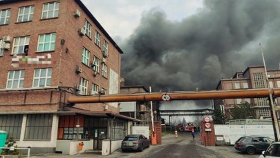 Pożar w Hucie Łaziska. Cztery osoby poszkodowane
