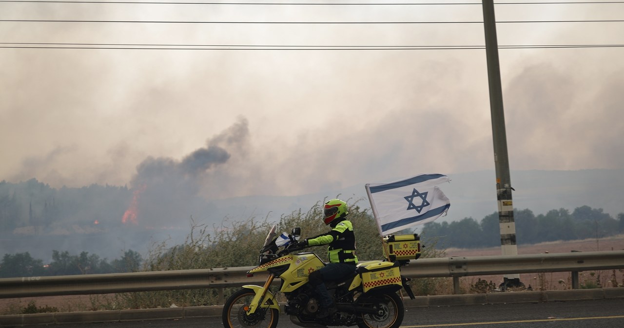 Pożar w Izraelu