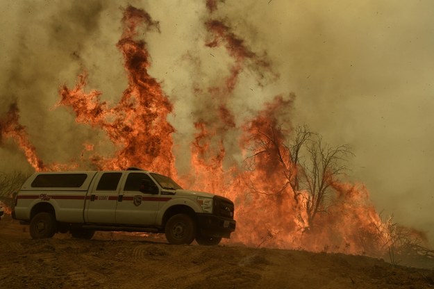 Pożar w Kalifornii /AA/ABACA /PAP
