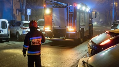 Pożar w Kielcach. Dwie osoby ranne 