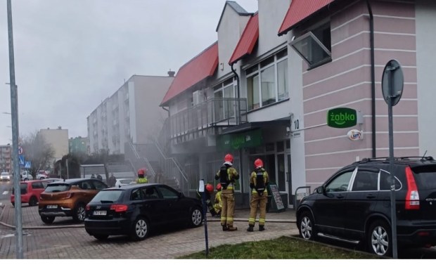 Pożar w Koszalinie. Ewakuacja żłobka