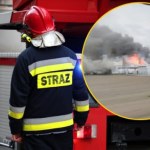 Pożar w Kujawsko-Pomorskiem. Zapaliła się hala produkcyjna