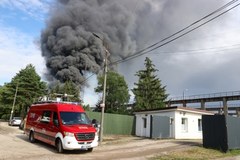 Pożar w Łódzkiem
