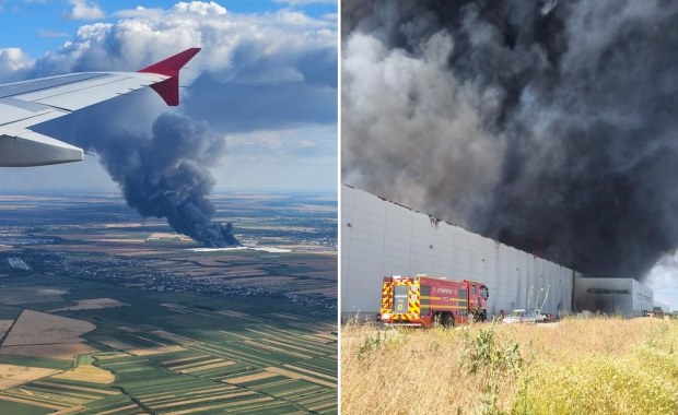 Pożar w magazynie polskiego giganta. Zdjęcia pokazują ogrom tragedii
