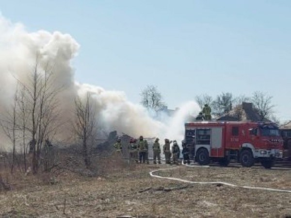 Pożar w Makoszowach /Spółka Restrukturyzacji Kopalń S.A. w Bytomiu /Materiały prasowe