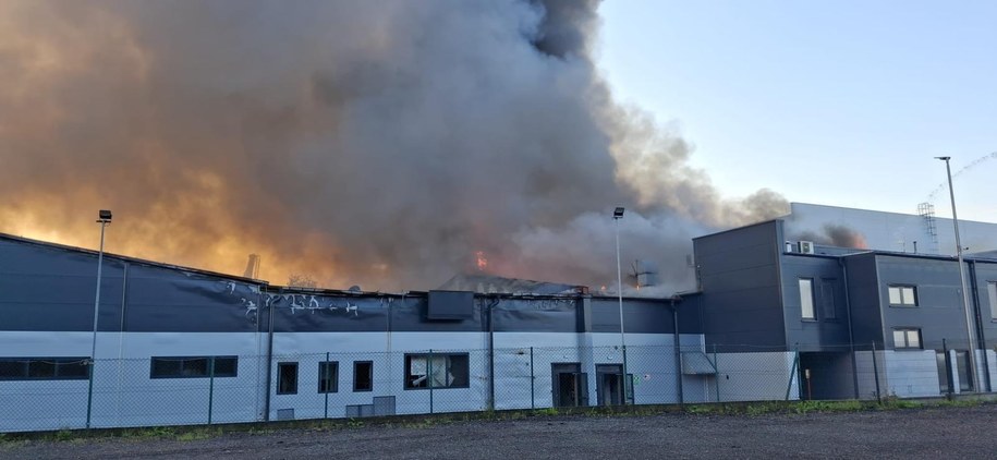 Pożar w miejscowości Malec /Państwowa Straż Pożarna /