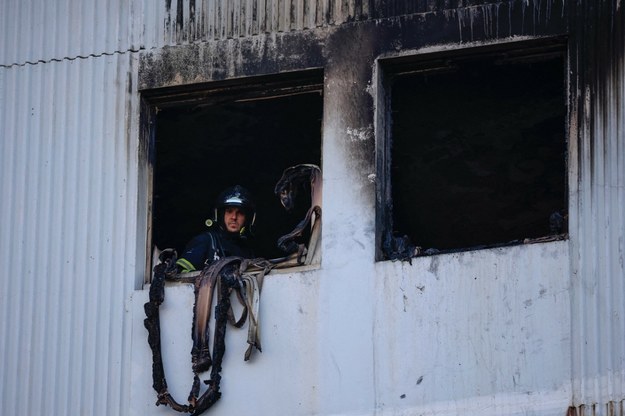 Pożar w Nicei /VALERY HACHE/AFP/East News /East News