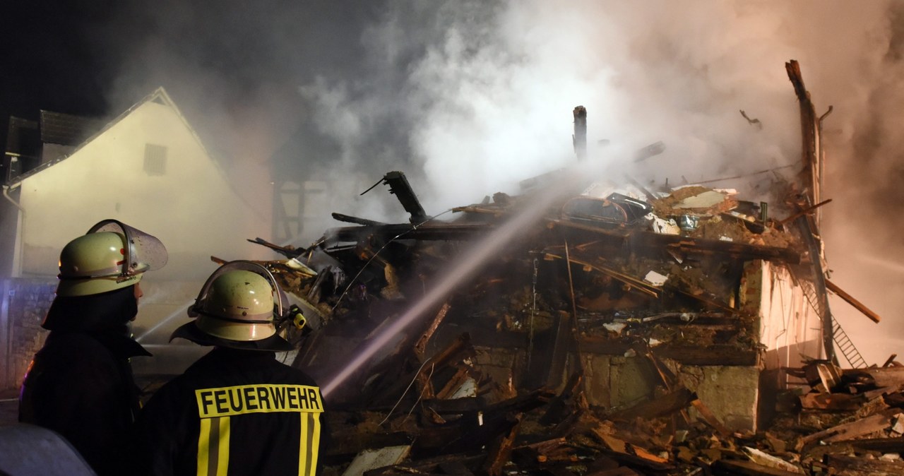 Pożar w Niemczech. Spłonął dom, w którym mieszkali cudzoziemcy