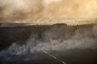 Pożar w okolicach Czarnobyla. „Nikt nie powinien czuć się przerażony”