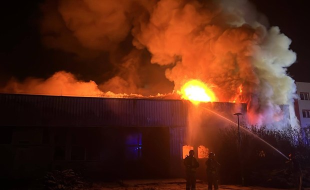 Pożar w opuszczonym przedszkolu w Dąbrowie Górniczej. Śmierć mężczyzny