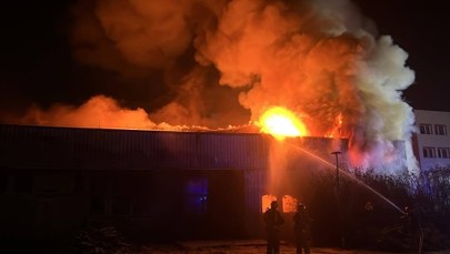 Pożar w opuszczonym przedszkolu w Dąbrowie Górniczej. Śmierć mężczyzny