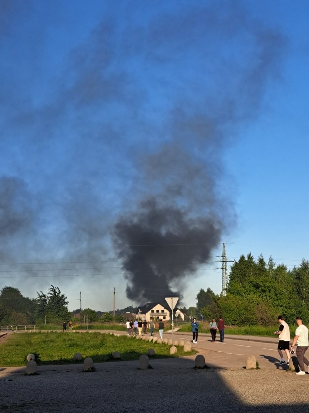 Pożar w Oświęcimiu /Gorąca Linia RMF FM