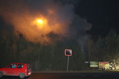 Pożar w podkrakowskich Balicach