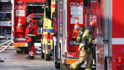 Pożar w podstawówce na Mazowszu. Ewakuowano ponad 200 osób