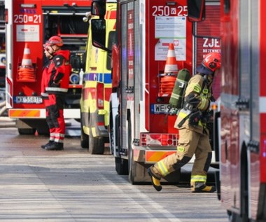 Pożar w podstawówce na Mazowszu. Ewakuowano ponad 200 osób