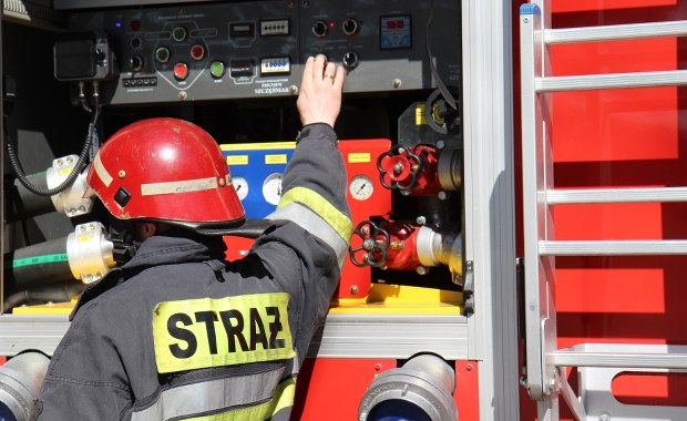 Pożar w podstawówce w Jaworznie. Ewakuowano 400 uczniów i nauczycieli