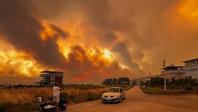Pożar w popularnym regionie Turcji. Loty trzeba było wstrzymać